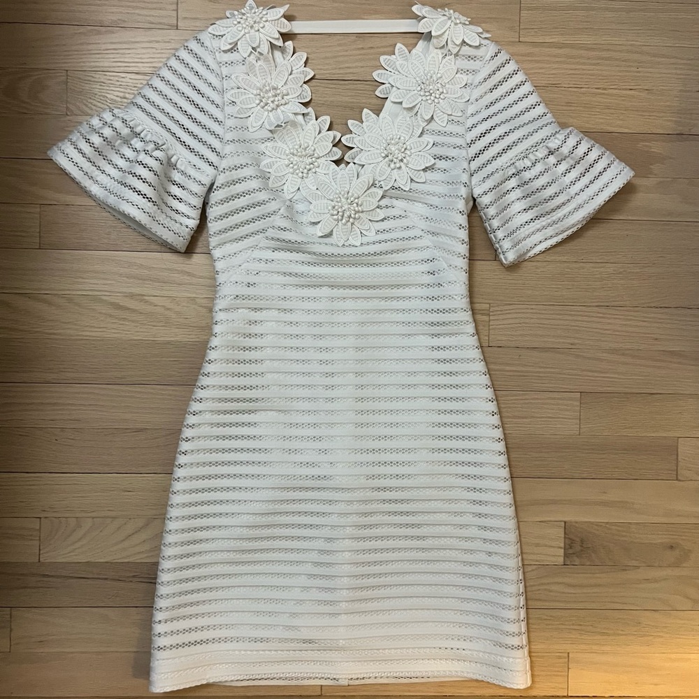 White spring/summer dress